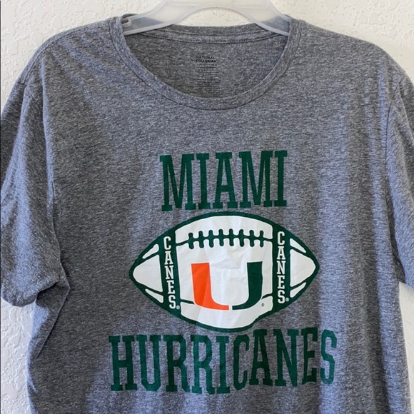 ✅Men Miami Hurricane Football Shirt size L - Picture 2 of 4